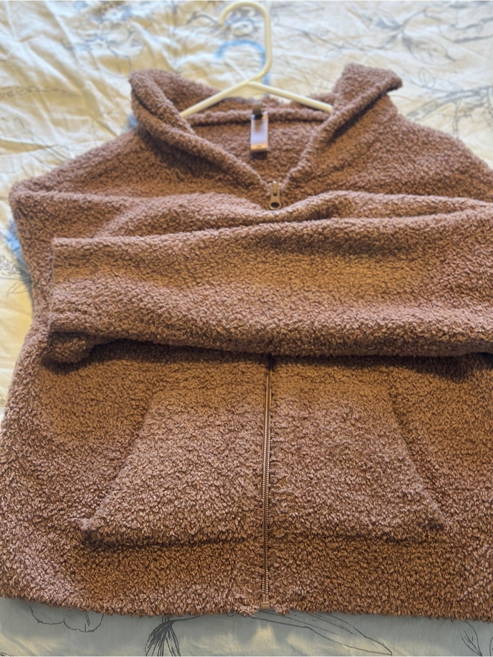 SKIMS Teddy Jacket in Brown